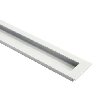 Imagem de Puxador Concha De Embutir Para Portas Em Aço Inox 20cm - Decorplace, B