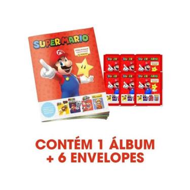 Imagem de SUPER MARIO - Álbum Capa Cartão + 6 Envelopes - Panini