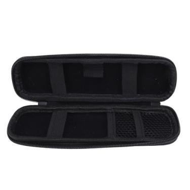 Imagem de Zopsc Titular do Pincel de Maquiagem de Viagem, Caixa de Escova de Cosméticos Portátil, EVA Hard Shell Pen Pen Lápis Case para um Cabo USB Notável 2 (Preto)
