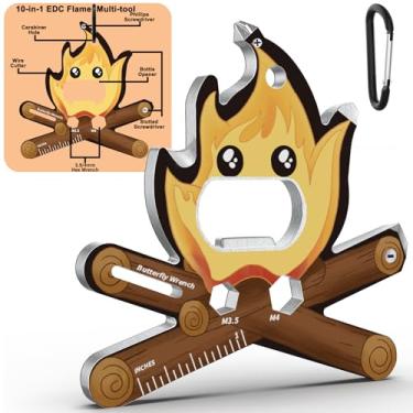 Imagem de Divertidas ferramentas EDC inspiradas no Espírito de Fogo com Mosquetão – Ideia de Presente para Fãs de Anime, Homens e Mulheres, Geeks para Dia dos Pais, Aniversário, Dia dos Namorados, Páscoa, Meia