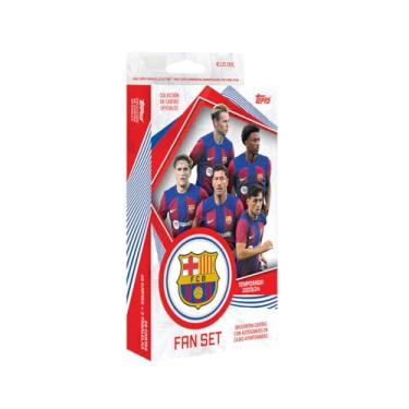 Imagem de Topps - Cards Colecionáveis FC Barcelona Fan Set 23/24 com 28 Cards