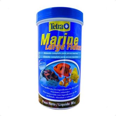 Imagem de Ração Peixe Marine Large Flakes Tetra - 80g