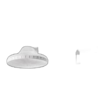 Imagem de Chuveiro 8 Com Registro E Braço Branco