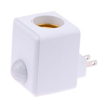 Imagem de Fenteer Soquete para Lâmpada com Infravermelho, Encaixe em Arandela de Parede, Suporte para Lâmpada E27 de Garagem