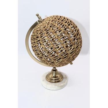 Imagem de Globo Terrestre De Fibra Natural