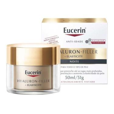 Imagem de Eucerin Hyaluron-Filler Elasticity Antirugas Creme Facial Noite, 50g