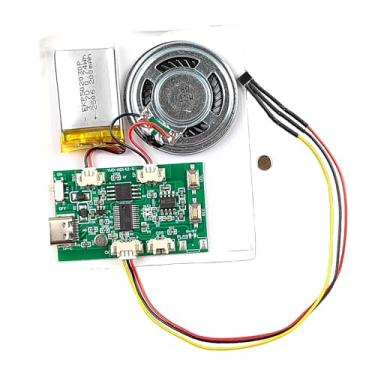 Imagem de Gikfun Módulo de música ativado magnético | Chip de som gravável DIY | Gravador MP3 MultiPlay de 16 MB para artesanato, presentes e decoração de casa EK8491