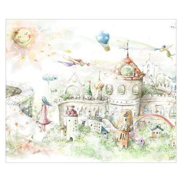 Imagem de Papel de Parede Adesivo Infantil Castelo Princesa Quarto Menina - 644p