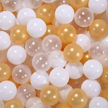 Imagem de STARBOLO Bolas de bola para crianças, 170 bolas à prova de esmagamento para poços de bola, bolas de água de piscina infantis livres de ftalatos BPA para meninos e meninas, decoração de festa, adereços