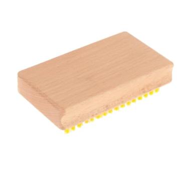 Imagem de menolana Escova de cera para esqui Escova de arame de cobre Acessórios de limpeza ergonômicos Removendo cera velha Depilação de snowboard Eficiente Portátil