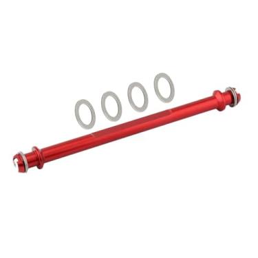 Imagem de oshhni Suporte para apoio de pés de motocicleta, suporte de extensão para apoio de pés para motocicleta, Vermelho