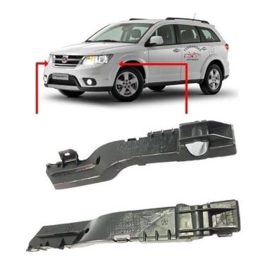 Imagem de Par Guia Parachoque Dianteiro Freemont