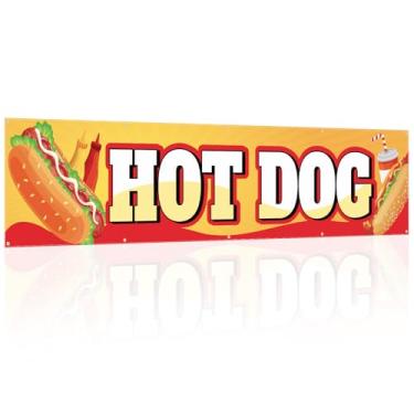 Imagem de Tegeme Placa de suporte de concessão de tecido Oxford com faixa grande para barraca de comida com 4 furos para facilitar pendurar publicidade cafeteria e promover bebidas mexicanas (2 x 3 metros