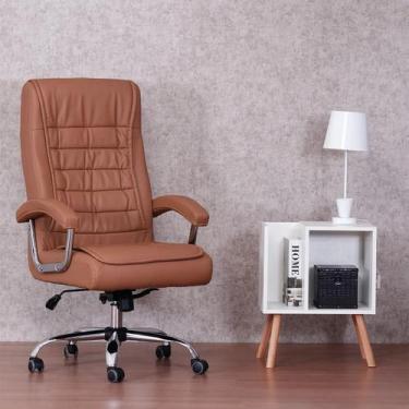 Imagem de Cadeira Escritório Presidente Confortavel Ergonomica Grande Varias Cor