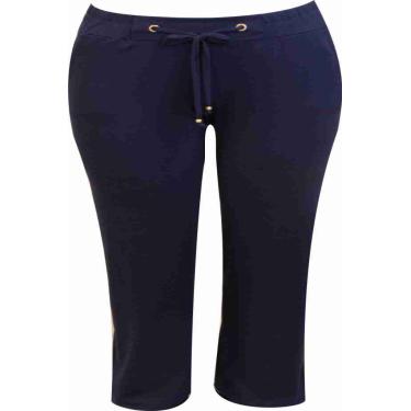 Imagem de Calça Pantalona Pau a Pique básica Azul Marinho