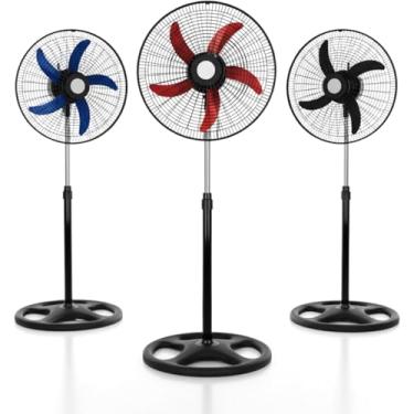 Imagem de Ventilador Premium de Pedestal, 127V, 60W, Preto Ventiladores com Pedestal - Diametro 50cm