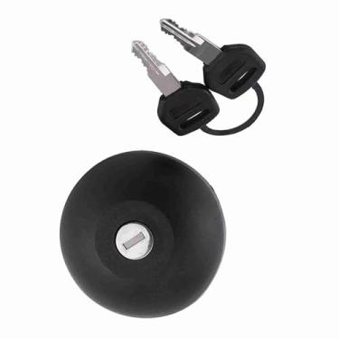 Imagem de Eacam Tampa de Combustível Com Trava, Substituição para Tampa do Tanque de Gás Gasolina Com Trava Com 2 Chaves para Master II 1998-2010, Resistente e de, Especialmente Adequada para