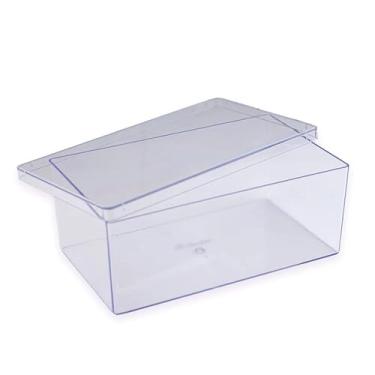 Imagem de Caixa Organizadora Multiuso Acrilica Retangular 1.750l(2 unidades)