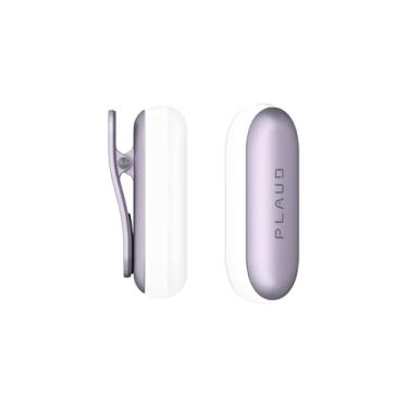 Imagem de Conjunto de clipe e pino do Plaud NotePin para gravador de voz com IA NotePin, acessórios de clipe e pino magnético, kit de reposição de acessórios Plaud NotePin, roxo