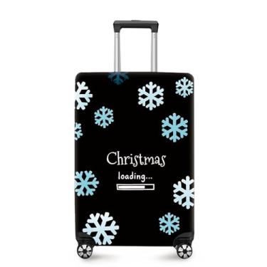 Imagem de ANNA QUEEN Capa de mala, protetor de mala, capa de viagem para bagagem de 50 a 86 cm, acessórios de viagem de elastano extensível e lavável, #5, L(fits 28-30Inch suitcase)