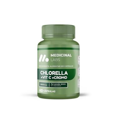 Imagem de CHLORELLA + VITAMINA C + CROMO 900MG 60 CAPSULAS - MEDICINAL LABS