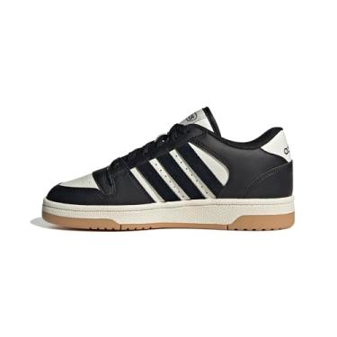 Imagem de adidas Tênis de basquete infantil Turnaround, Preto/Preto/Branco Nuvem, 17