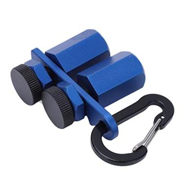 Imagem de Medidor de Plana Hexagonal de Liga de Alumínio para Enquadramento de Layout Quadrado e Viga (Azul)