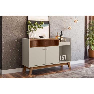 Imagem de Buffet De Sala Jantar Lucca C- 2 Portas E 1 Gaveta Freijó-off White - Linea Brasil