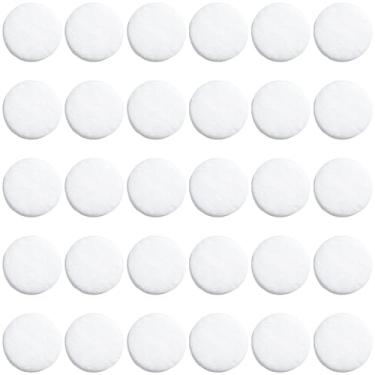 Imagem de HINZIC 30 peças de refil de aromatizador de ar para carro, refil de comprimidos de 20 mm/2 cm de óleo branco sem perfume para difusor de carro, clipe de ventilação