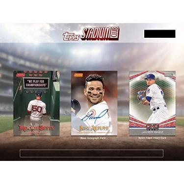 Imagem de Topps Caixa Blaster de Baseball Stadium Club 2019 (8 pacotes/5 cartas)