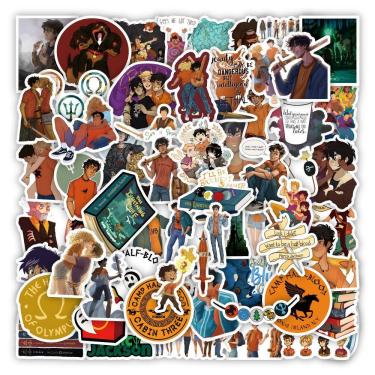 Imagem de Adesivos de vinil impermeável Percys Jacksons Anime 60 unidades/lote