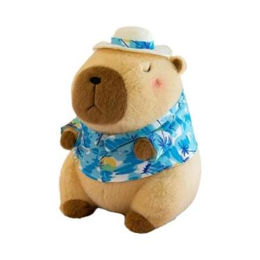 Imagem de Boneco De Pelúcia De Capivara Fofo, Brinquedo Kawaii Macio, Animal De 