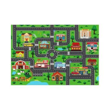 Imagem de Tapete Interativo De Trânsito Para Crianças, Tapete De Atividades Para
