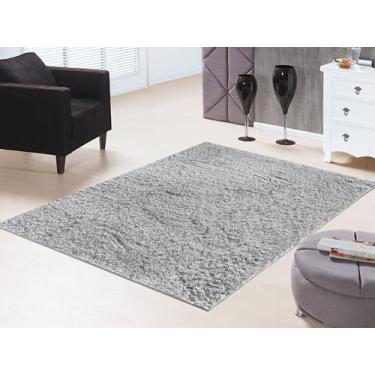 Imagem de Tapete 1,00 x 1,50 silky toque macio moderno lavavel 100% antiderrapan