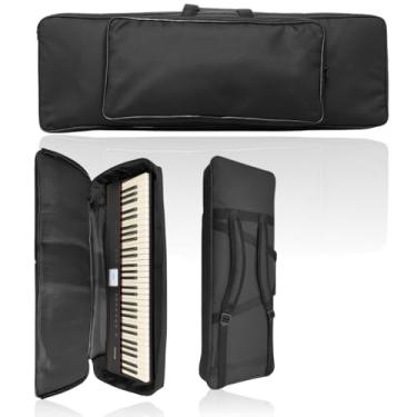 Imagem de Capa Bag Super Luxo Acolchoada Almofadada Revestida para Teclado Piano Go Keys Go Piano Padded Soft Case Proteção Macia com Enchimento Bolsa Transporte Instrumento teclado instrumento musical