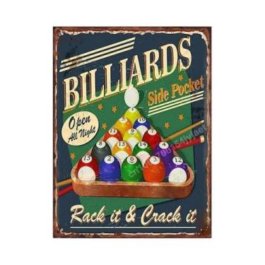 Imagem de Placa De Metal Vintage Retrô Para Decoração De Parede De Café, Bar, Pu