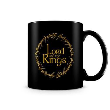 Imagem de Caneca Senhor do Anéis Black - Artgeek