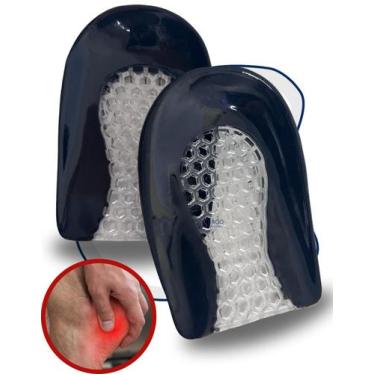 Imagem de Meia Palmilha Anatômica Para Fascite Plantar Esporão Calcâneo Tendinit