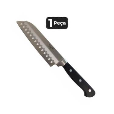 Imagem de Faca santoku do chef 8" - cabo abs preto - Chef Line