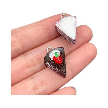 Imagem de Conjunto De Pingentes Realistas De Grãos De Café E Xícaras, 10 Peças, 