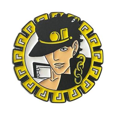 Imagem de Broches De Esmalte Joaninha Azul JoJo's Bizarre Adventure Giorno Giova