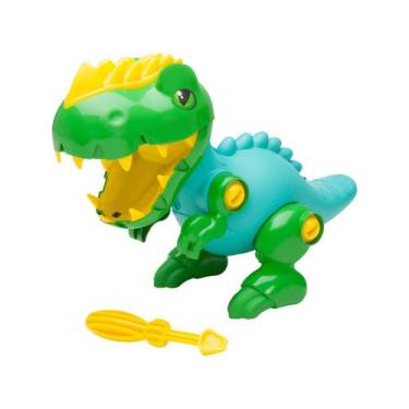Imagem de Dinossauro Toy Rex - Monta E DesmoNta - C/ Som - Samba Toys, Colorido,