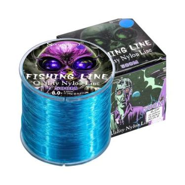 Imagem de Linha De Pesca De Nylon 500m Monofilamento Liso 0.14-0.50mm Sougayilan