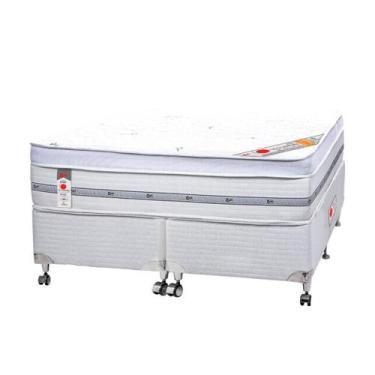 Imagem de Cama Box + Colchão Castor Queen Niponpedic One Face 158x198x60cm - COL