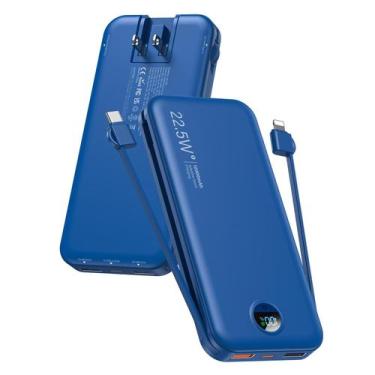 Imagem de Carregador portátil Power Bank 12000mAh 22,5 W USB-C Navy - citicr