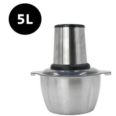 Imagem de Processador Triturador De Alimentos Aço Inox 5 Litros 220v - genérico,