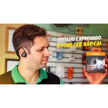 Imagem de Fone De Ouvido Bluetooth Esportivo Kaidi Kd-908