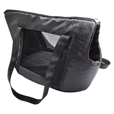 Imagem de Bolsa de Transporte para Pets Yeet para Cães e Gatos Pequeno e Médio Porte Preto 1 Unidade
