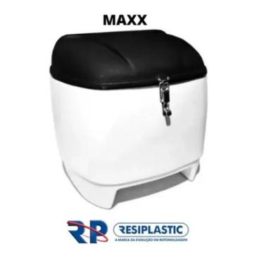 Imagem de Bau Motoboy Resiplastic Maxx 90 , Branco