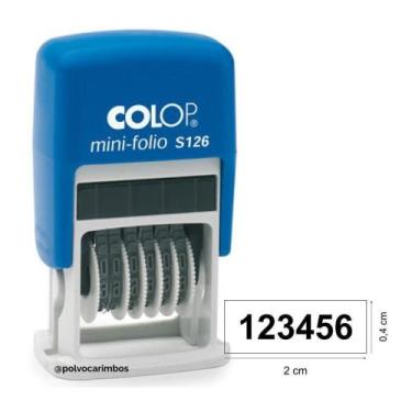 Imagem de Carimbo Numerador Automático Printer S126 Colop